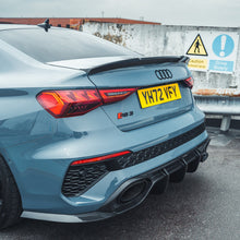 Load image into Gallery viewer, AUDI RS3 8Y SALOON CARBON FIBRE DIFFUSER - CT DESIGN
