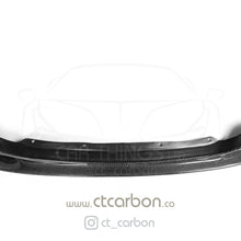 Load image into Gallery viewer, BMW 2 SERIES F22 &amp; F23 M SPORT CARBON FRONT LIP SPLITTER - OEM + CT DESIGN
