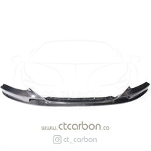 Load image into Gallery viewer, BMW 2 SERIES F22 &amp; F23 M SPORT CARBON FRONT LIP SPLITTER - OEM + CT DESIGN
