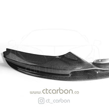 Load image into Gallery viewer, BMW 2 SERIES F22 &amp; F23 M SPORT CARBON FRONT LIP SPLITTER - OEM + CT DESIGN
