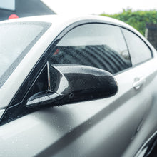 Load image into Gallery viewer, BMW F80/F82/F83/F87 M2C/M3/M4 CARBON FIBRE MIRRORS (RHD ONLY)
