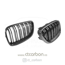 Load image into Gallery viewer, BMW M2/2 SERIES F87/F22 CARBON FIBRE GRILLES
