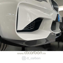 Load image into Gallery viewer, BMW M2 F87 N55(OG) CARBON FIBRE SPLITTER - V-STYLE
