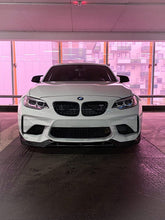 Load image into Gallery viewer, BMW M2 F87 N55(OG) CARBON FIBRE SPLITTER - V-STYLE

