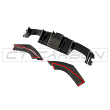 Load image into Gallery viewer, BMW M2/M2C F87 AGGRESSIVE CARBON FIBRE DIFFUSER
