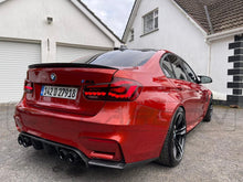 Load image into Gallery viewer, BMW M2/M3/M4/M5 F10/F80/F82/F83/F87 CARBON FIBRE EXHAUST TIPS - BLACK x4
