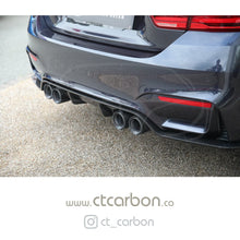 Load image into Gallery viewer, BMW M3/M4 (F80 F82 F83) CARBON FIBRE DIFFUSER - 3D STYLE
