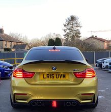 Load image into Gallery viewer, BMW M3/M4 (F80 F82 F83) CARBON FIBRE DIFFUSER - DTM LIGHT
