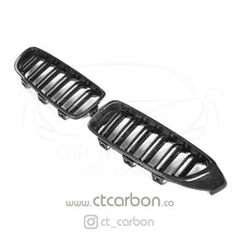 Load image into Gallery viewer, BMW M3/M4 (F80 F82 F83) CARBON FIBRE GRILLES
