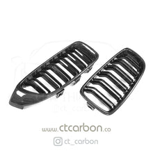 Load image into Gallery viewer, BMW M3/M4 (F80 F82 F83) CARBON FIBRE GRILLES
