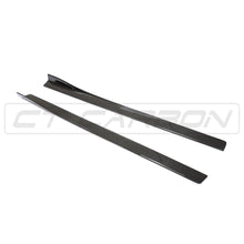 Load image into Gallery viewer, BMW M3/M4 (F80 F82 F83) CARBON FIBRE SIDE SKIRTS - 3D STYLE
