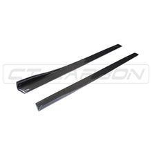 Load image into Gallery viewer, BMW M3/M4 (F80 F82 F83) CARBON FIBRE SIDE SKIRTS - 3D STYLE
