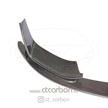 Load image into Gallery viewer, BMW M3/M4 (F80 F82 F83) CARBON FIBRE SPLITTER (3 PIECE) - MP STYLE
