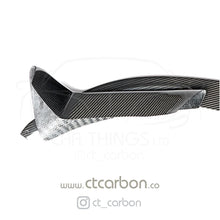 Load image into Gallery viewer, BMW M3/M4 (F80 F82 F83) CARBON FIBRE SPLITTER (3 PIECE) - MP STYLE
