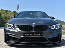 Load image into Gallery viewer, BMW M3/M4 (F80 F82 F83) CARBON FIBRE SPLITTER (3 PIECE) - MP STYLE
