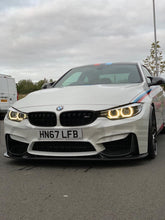 Load image into Gallery viewer, BMW M3/M4 (F80 F82 F83) CARBON FIBRE SPLITTER - 3D STYLE
