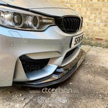 Load image into Gallery viewer, BMW M3/M4 (F80 F82 F83) CARBON FIBRE SPLITTER - GTS STYLE
