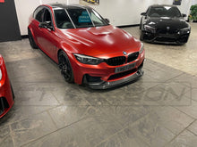 Load image into Gallery viewer, BMW M3/M4 (F80 F82 F83) CARBON FIBRE SPLITTER - GTS STYLE
