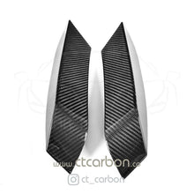 Load image into Gallery viewer, BMW M3/M4 (F80 F82 F83) UPPER FRONT CARBON FIBRE CANARDS
