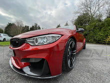 Load image into Gallery viewer, BMW M3/M4 (F80 F82 F83) UPPER FRONT CARBON FIBRE CANARDS
