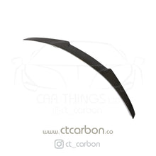 Load image into Gallery viewer, BMW M3 F80 &amp; F30 3 SERIES CARBON FIBRE SPOILER - V STYLE

