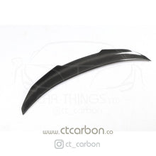 Load image into Gallery viewer, BMW M4 F82 CARBON FIBRE SPOILER - DUCKTAIL PS STYLE
