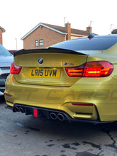 Load image into Gallery viewer, BMW M4 F82 CARBON FIBRE SPOILER - DUCKTAIL PS STYLE

