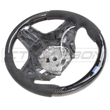 Load image into Gallery viewer, BMW Gxx M2,M3,M4 1,2,3,4 SERIES CARBON FIBRE / ALCANTARA LED STEERING WHEEL

