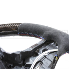 Load image into Gallery viewer, BMW Gxx M2,M3,M4 1,2,3,4 SERIES CARBON FIBRE / ALCANTARA LED STEERING WHEEL

