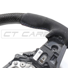 Load image into Gallery viewer, BMW Gxx CARBON FIBRE / ALCANTARA CUSTOM STEERING WHEEL
