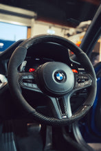 Load image into Gallery viewer, BMW Gxx CARBON FIBRE / ALCANTARA CUSTOM STEERING WHEEL
