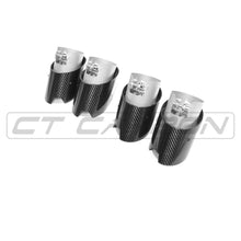 Load image into Gallery viewer, BMW M2, M3, M4 G87/G80/G81/G82/G83 CARBON EXHAUST TIPS - STAINLESS (SET OF 4)
