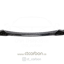 Load image into Gallery viewer, BMW M2C F87 FORGED CARBON FIBRE SPLITTER - CS STYLE
