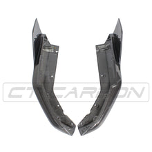 Load image into Gallery viewer, BMW M3 G80/G81 CARBON FIBRE REAR BUMPER CORNERS - MP STYLE
