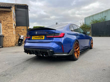 Load image into Gallery viewer, BMW M3 G80/G81 CARBON FIBRE REAR BUMPER CORNERS - MP STYLE
