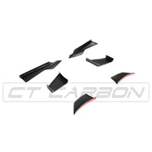 Load image into Gallery viewer, BMW M3/M4 F80/F82/F83 CARBON FIBRE CANARD FINS - MA STYLE
