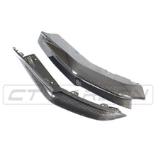 Load image into Gallery viewer, BMW M4 G82/G83 CARBON FIBRE REAR BUMPER CORNERS - OEM STYLE
