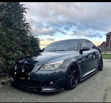 Load image into Gallery viewer, BMW 5 Series E60 E61 M-Sport Front Splitter, Sides and Rears
