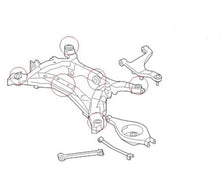 Load image into Gallery viewer, Nissan 350Z (2002-2009) Rear Subframe &amp; Differential Bushes
