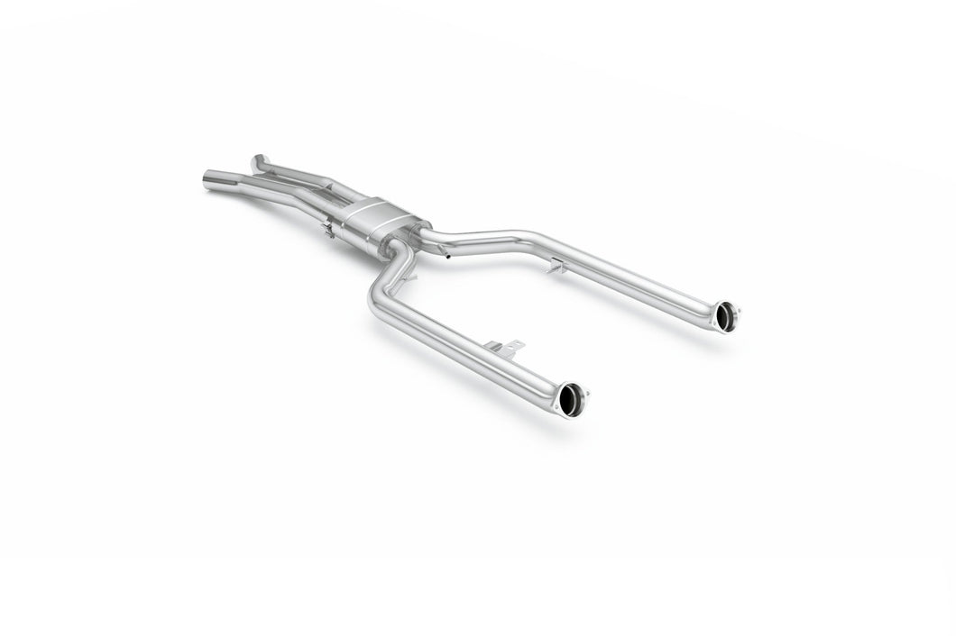 Eisenmann Resonated Centre Pipe (Mid-Pipe) for BMW M4 G83 Convertible S58 - GPF/OPF Delete - Bolt-On to Eisenmann Slip-On - Downpipe-Back Exhaust Upgrade - Race/Track Use Only - Fits M4 Competition xDrive