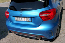 Load image into Gallery viewer, Maxton Design - CENTRAL REAR SPLITTER (VERTICAL BARS) MERCEDES A-CLASS W176 AMG-LINE PRE-FACELIFT (2013-2015)

