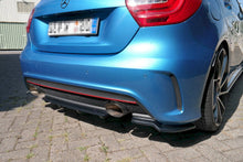 Load image into Gallery viewer, Maxton Design - CENTRAL REAR SPLITTER (VERTICAL BARS) MERCEDES A-CLASS W176 AMG-LINE PRE-FACELIFT (2013-2015)
