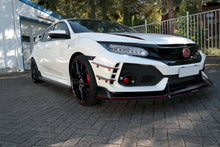 Load image into Gallery viewer, Maxton Design - FRONT RACING SPLITTER V.1 HONDA CIVIC MK10 TYPE-R (2017-UP)
