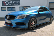 Load image into Gallery viewer, Maxton Design - FRONT SPLITTER MERCEDES A-CLASS W176 AMG-LINE PRE-FACELIFT (2013-2015)
