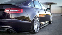 Load image into Gallery viewer, Maxton Design - REAR SIDE SPLITTERS AUDI A6 C6 S-LINE FACELIFT SEDAN (2008-2011)
