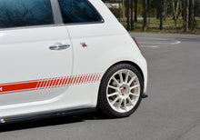 Load image into Gallery viewer, Maxton Design - REAR SIDE SPLITTERS FIAT 500 ABARTH MK1 (2008-2016)
