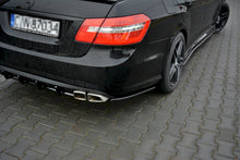 Load image into Gallery viewer, Maxton Design - REAR SIDE SPLITTERS MERCEDES E-CLASS 212 63 AMG (2009-2012)
