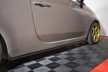 Load image into Gallery viewer, Maxton Design - SIDE SKIRTS SPLITTERS FIAT 500 PRE-FACELIFT (2007-2014)
