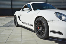 Load image into Gallery viewer, Maxton Design - SIDE SKIRTS SPLITTERS PORSCHE CAYMAN S 987C (2006-09)
