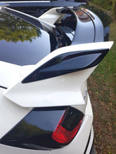 Load image into Gallery viewer, Maxton Design - WING (MAIN SPOILER) SIDE EXTENSIONS HONDA CIVIC MK10 TYPE-R (2017-UP)
